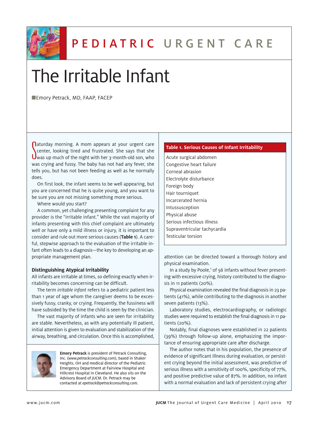 The Irritable Infant