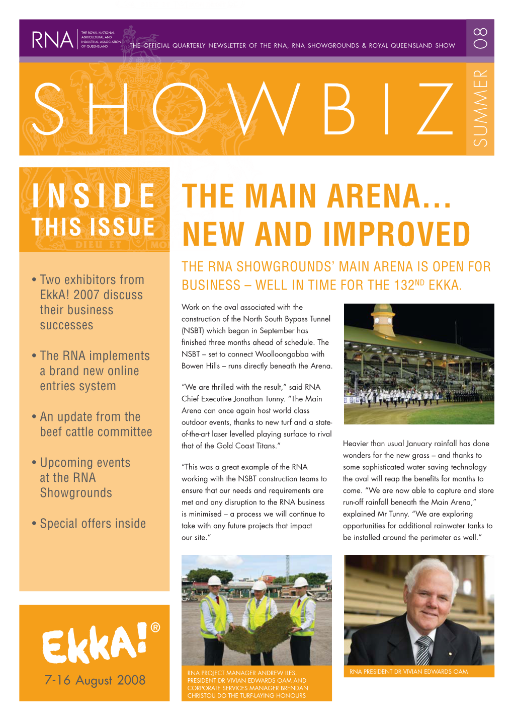 The Main Arena… New and Improved Inside