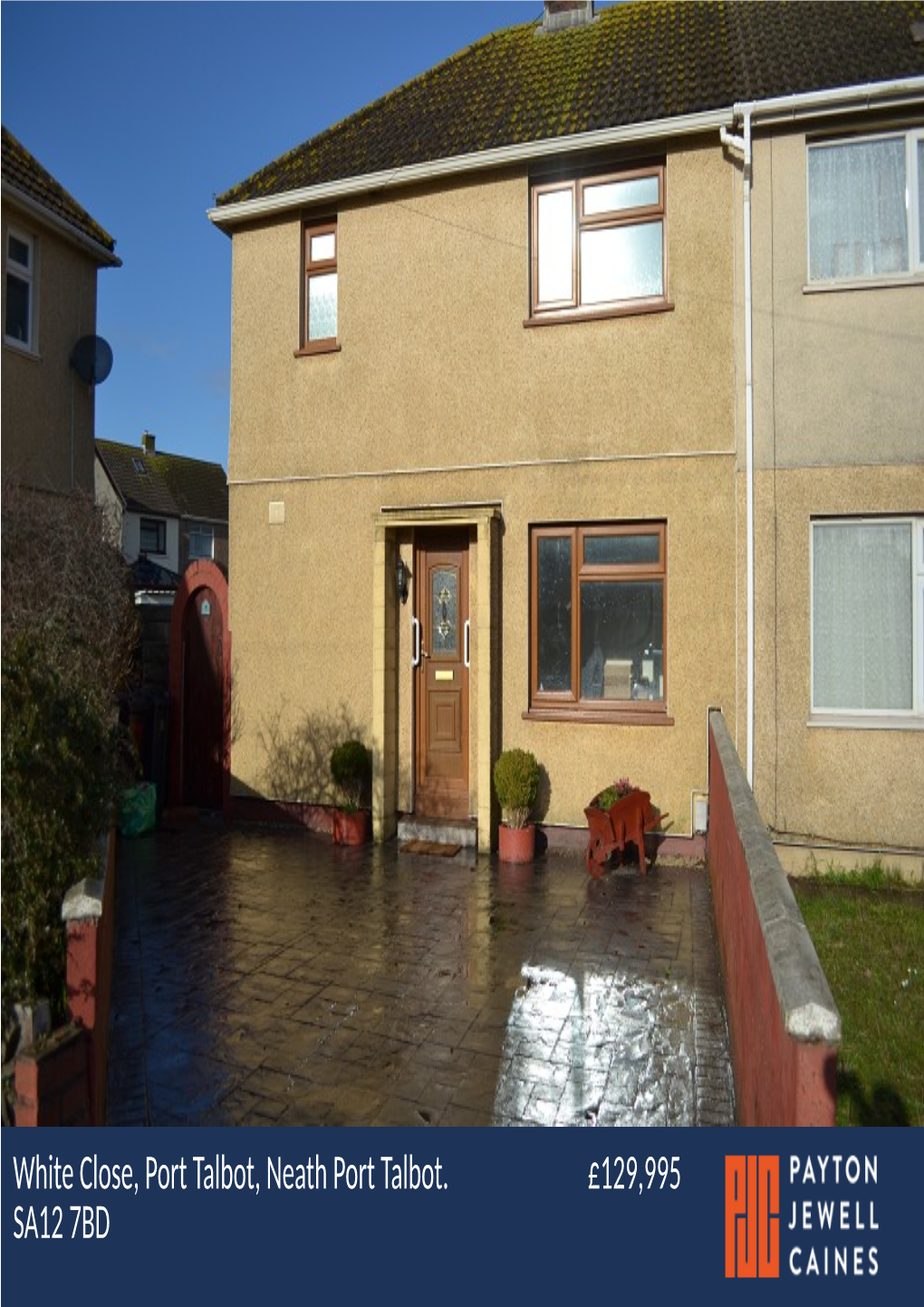 White Close, Port Talbot, Neath Port Talbot. SA12 7BD £129,995