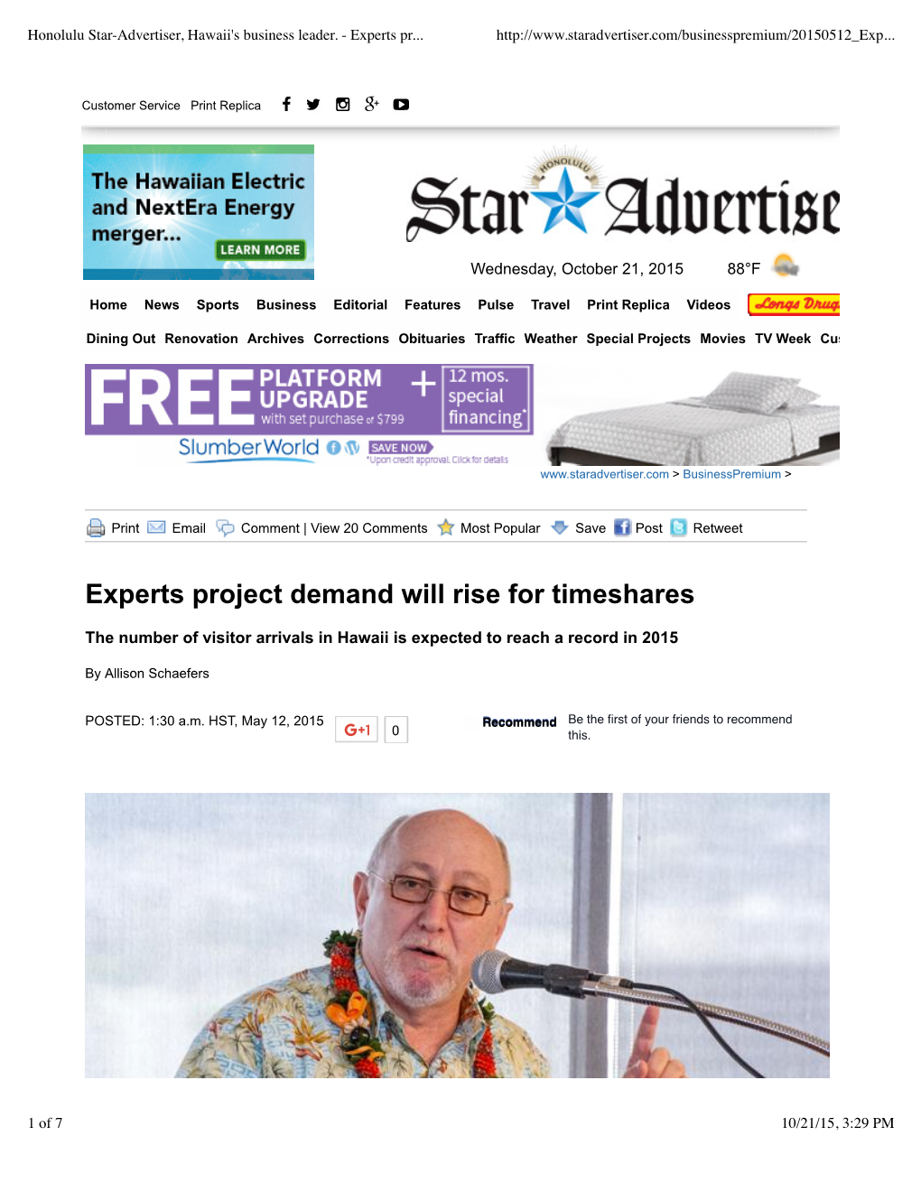 Honolulu Star-Advertiser, Hawaii's Business Leader. - Experts Pr