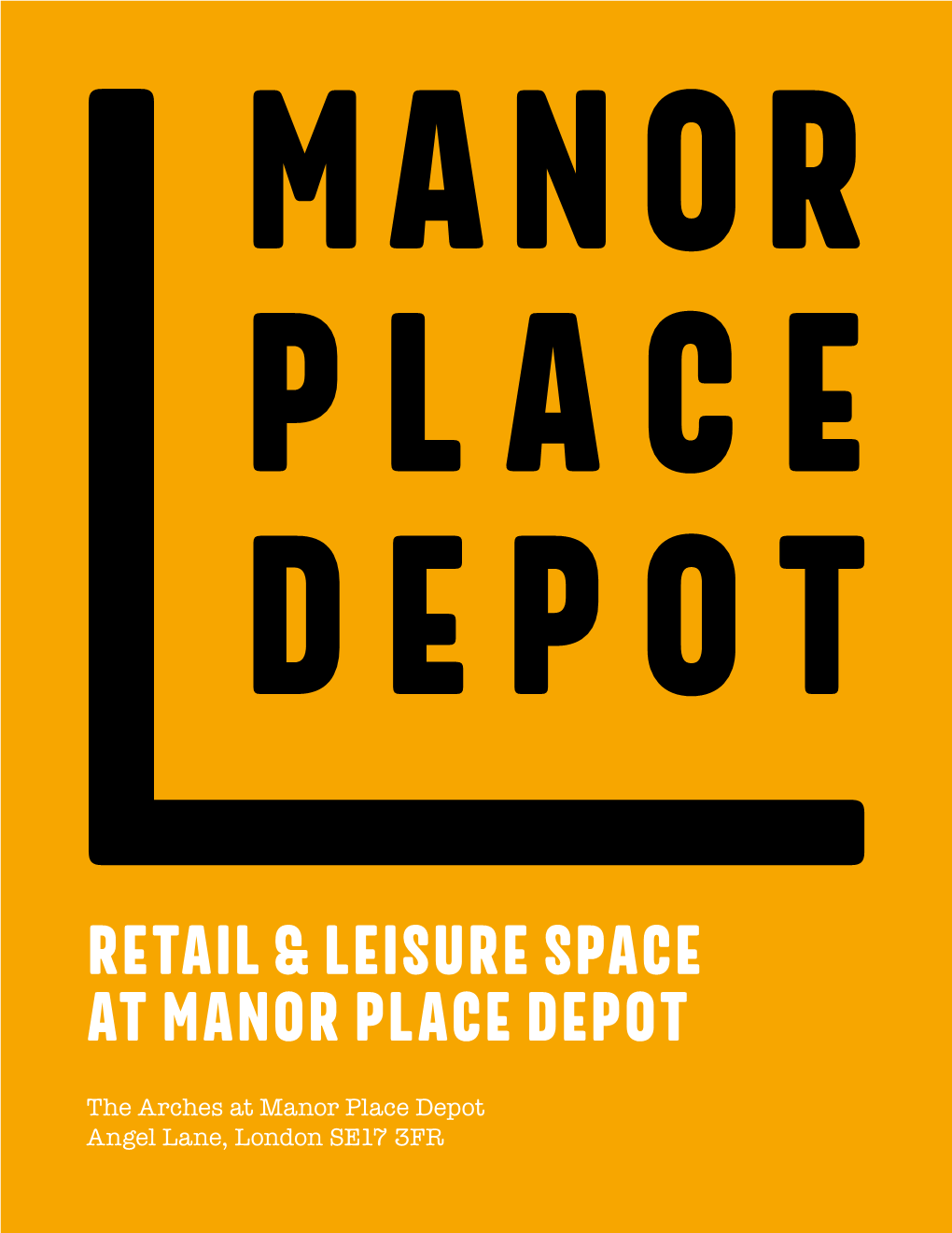 Retail & Leisure Space at Manor Place Depot
