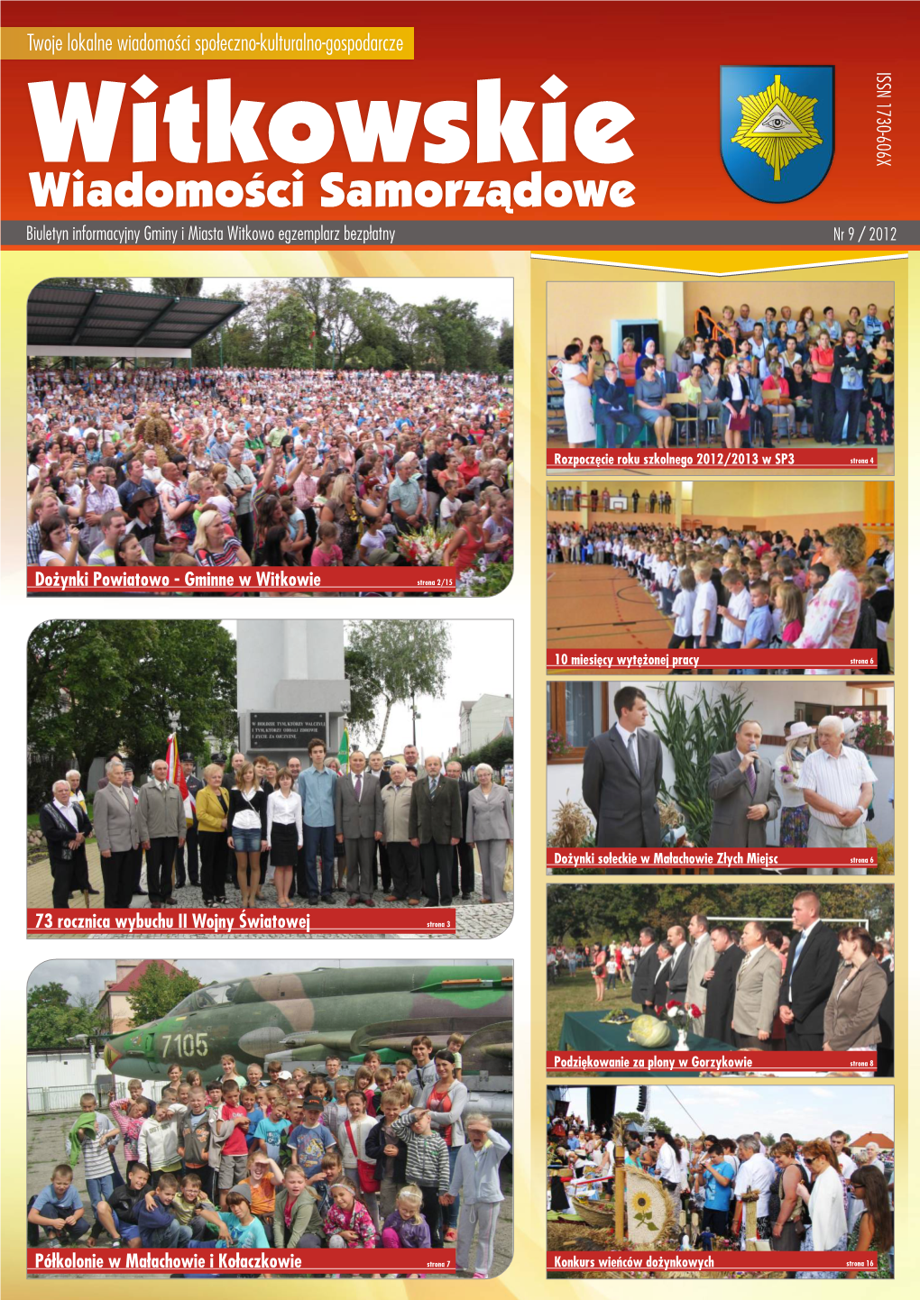 Twoje Lokalne Wiadomości Społeczno-Kulturalno-Gospodarcze ISSN 1730-606X