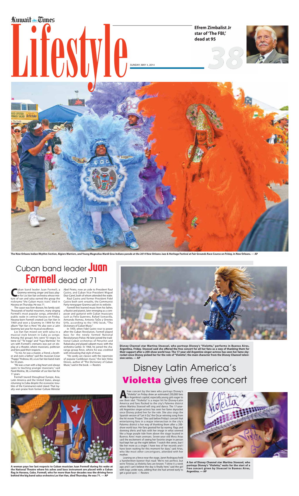 Disney Latin America's Violetta Gives Free Concert