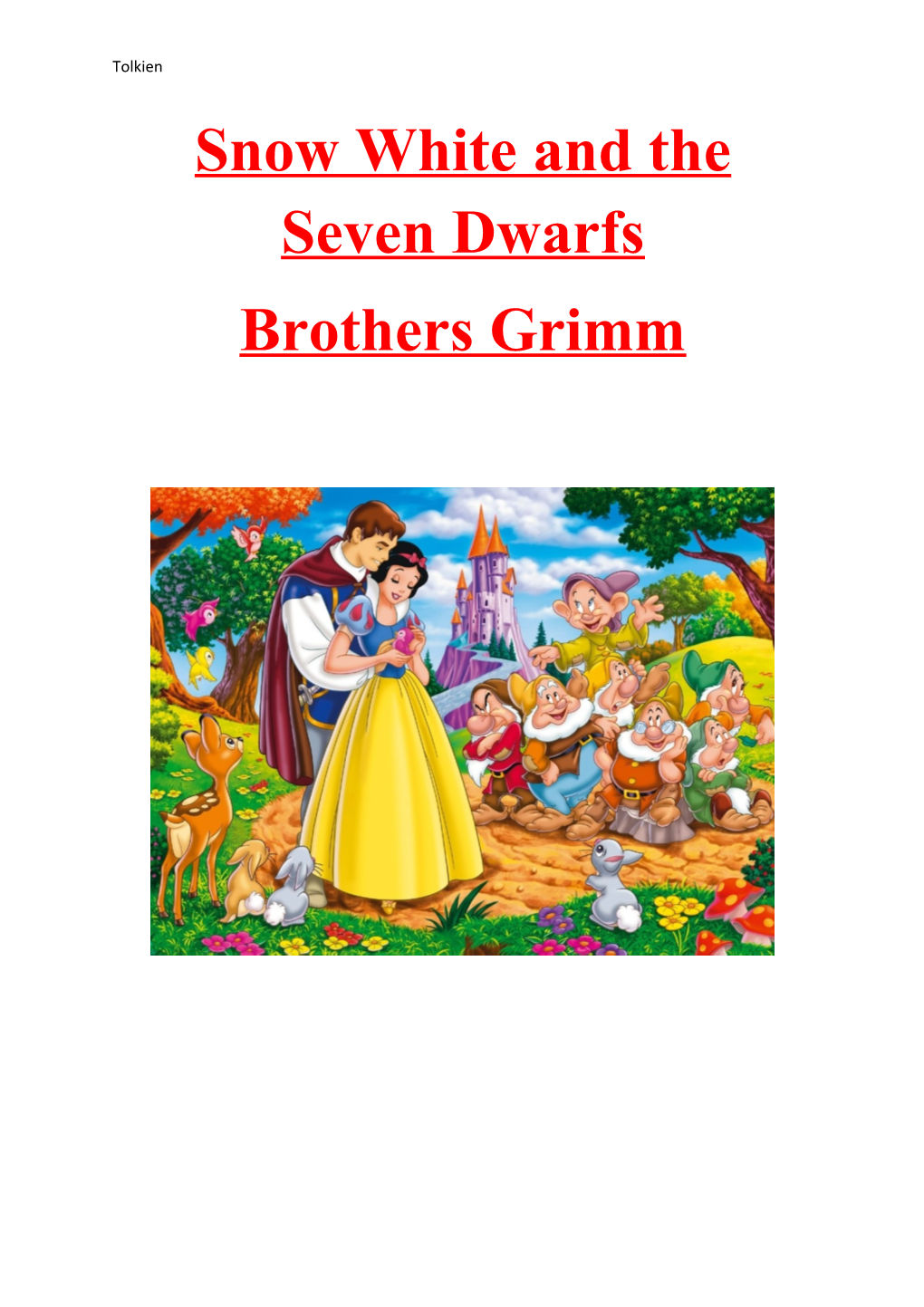 Snow White and the Seven Dwarfs s2