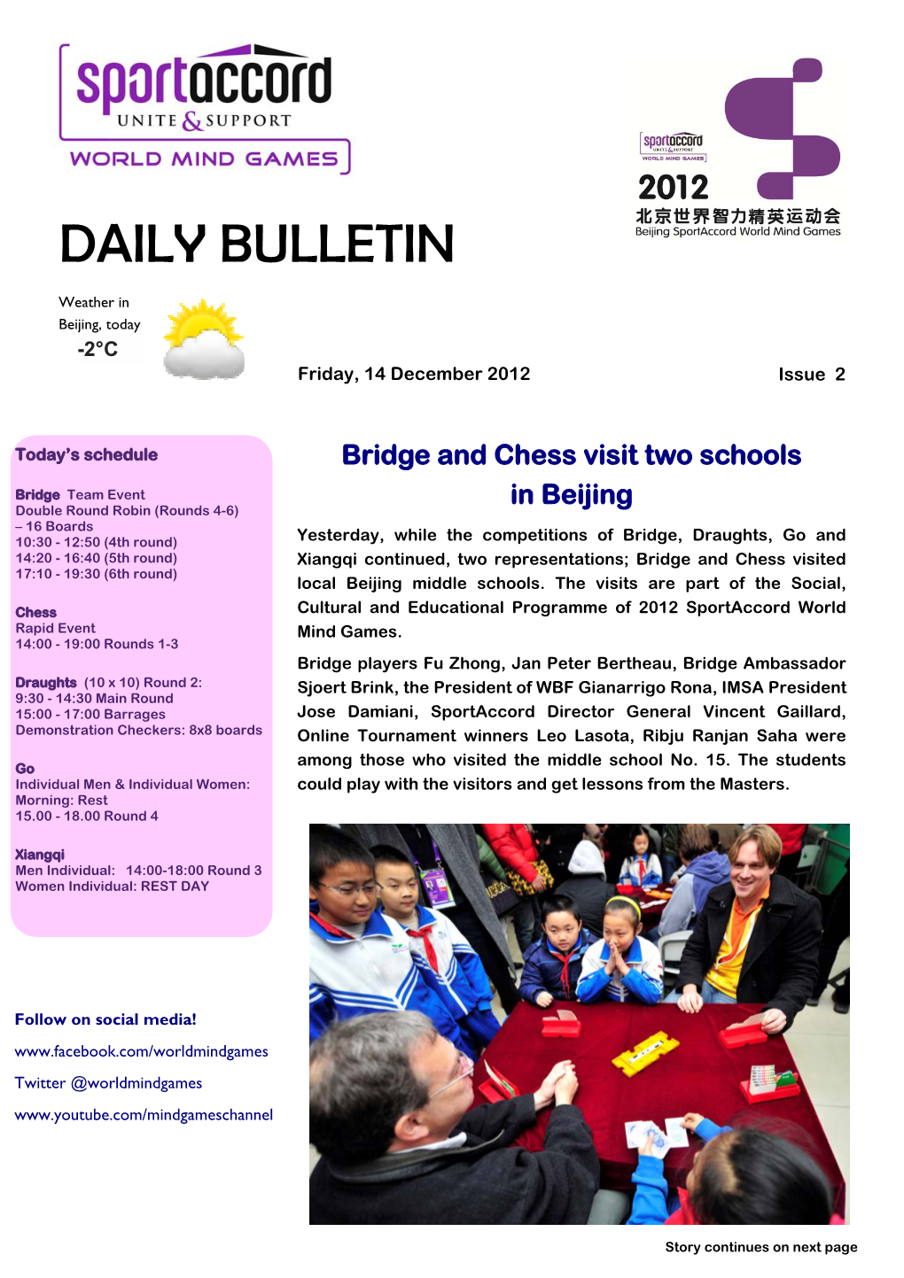 2012 Daily Bulletin 2