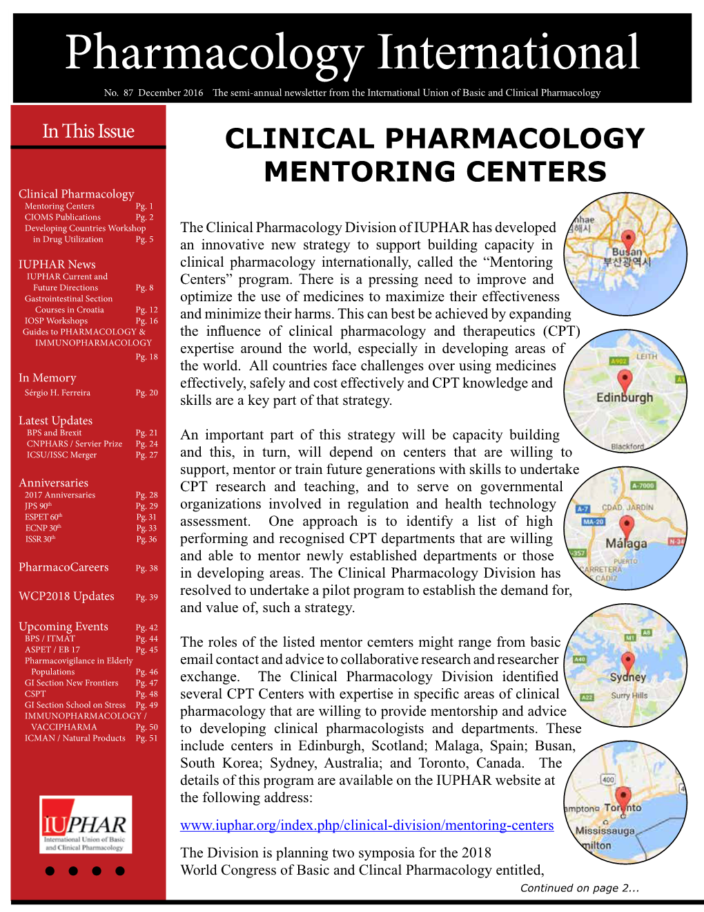 Pharmacology International No