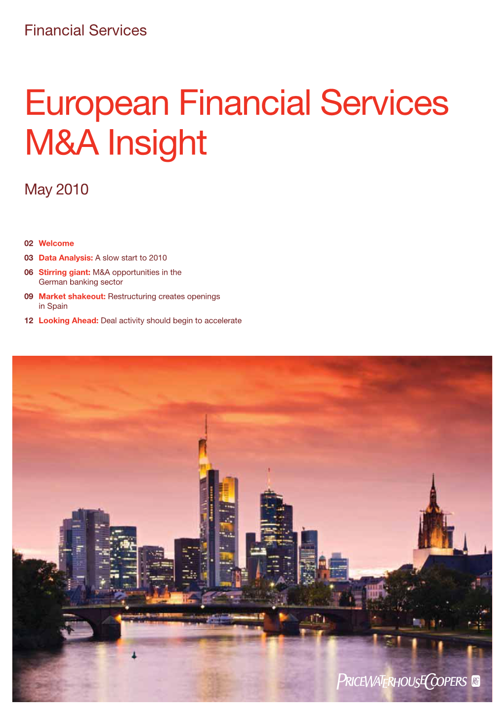 European Financial Services M&A Insight