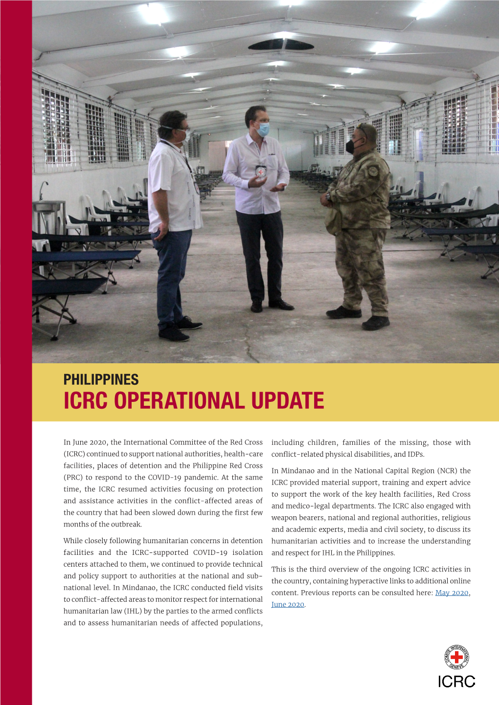 Philippines Icrc Operational Update