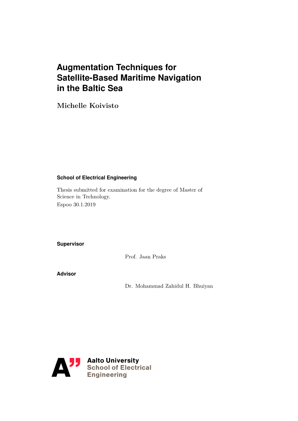 Augmentation Techniques for Satellite-Based Maritime Navigation in the Baltic Sea