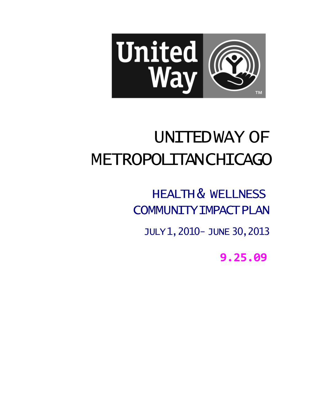 United Way of Metropolitan Chicago