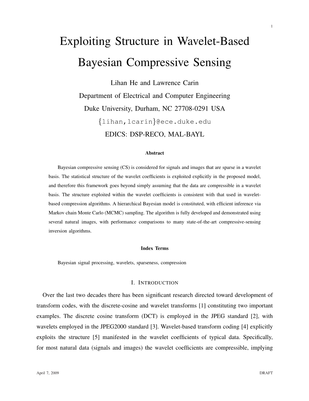 Exploiting Structure in Wavelet-Based Bayesian Compressive Sensing