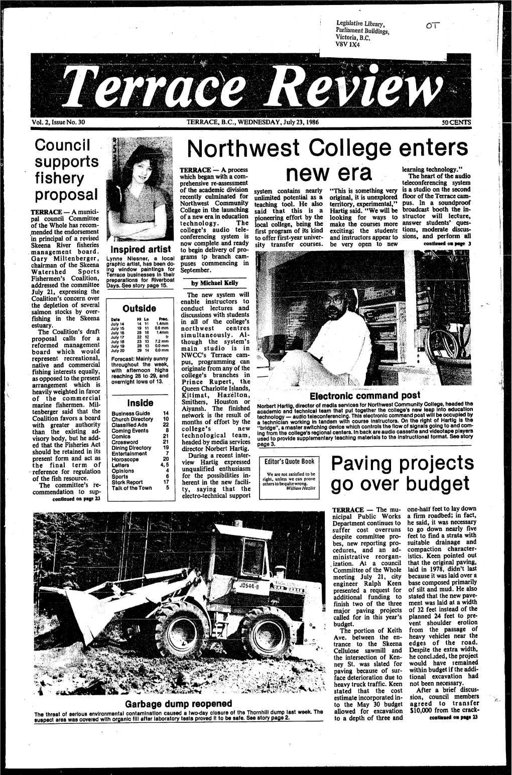 Northwest College Enters New