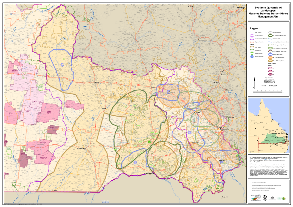 Southern Queensland Landscapes Maranoa Balonne Border Rivers Management Unit