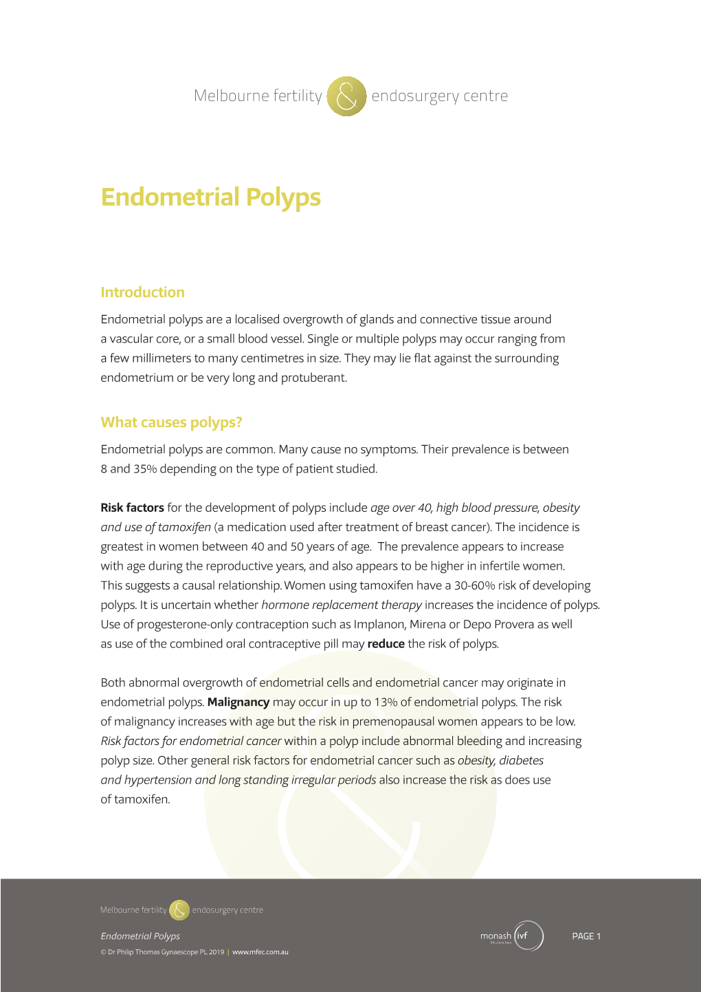 Endometrial Polyps
