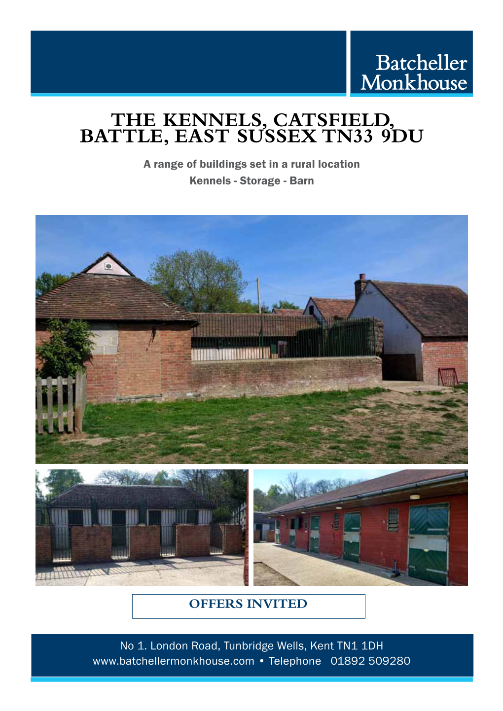 The Kennels, Catsfield, Battle, East Sussex Tn33 9Du