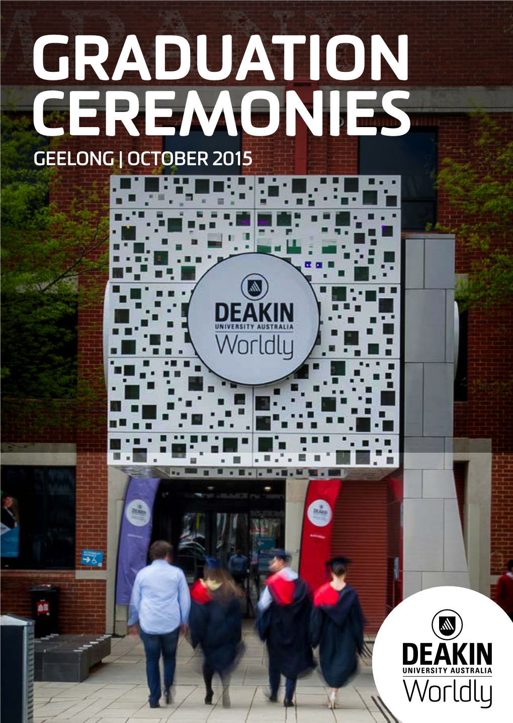 Deakin University Graduation Ceremonies Program