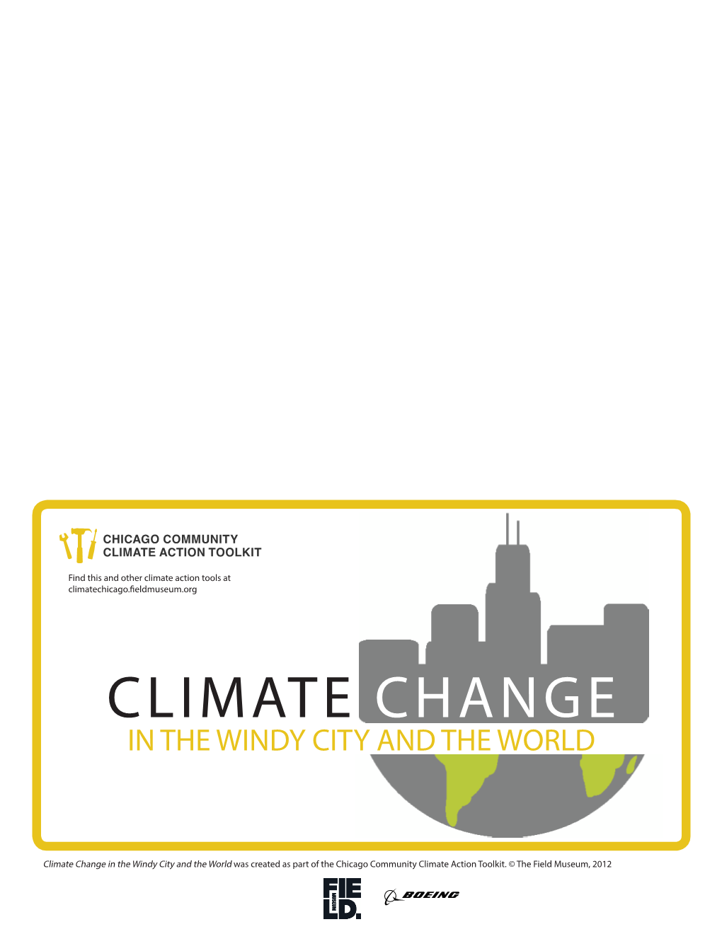 Climate Change in the Windy City and the World