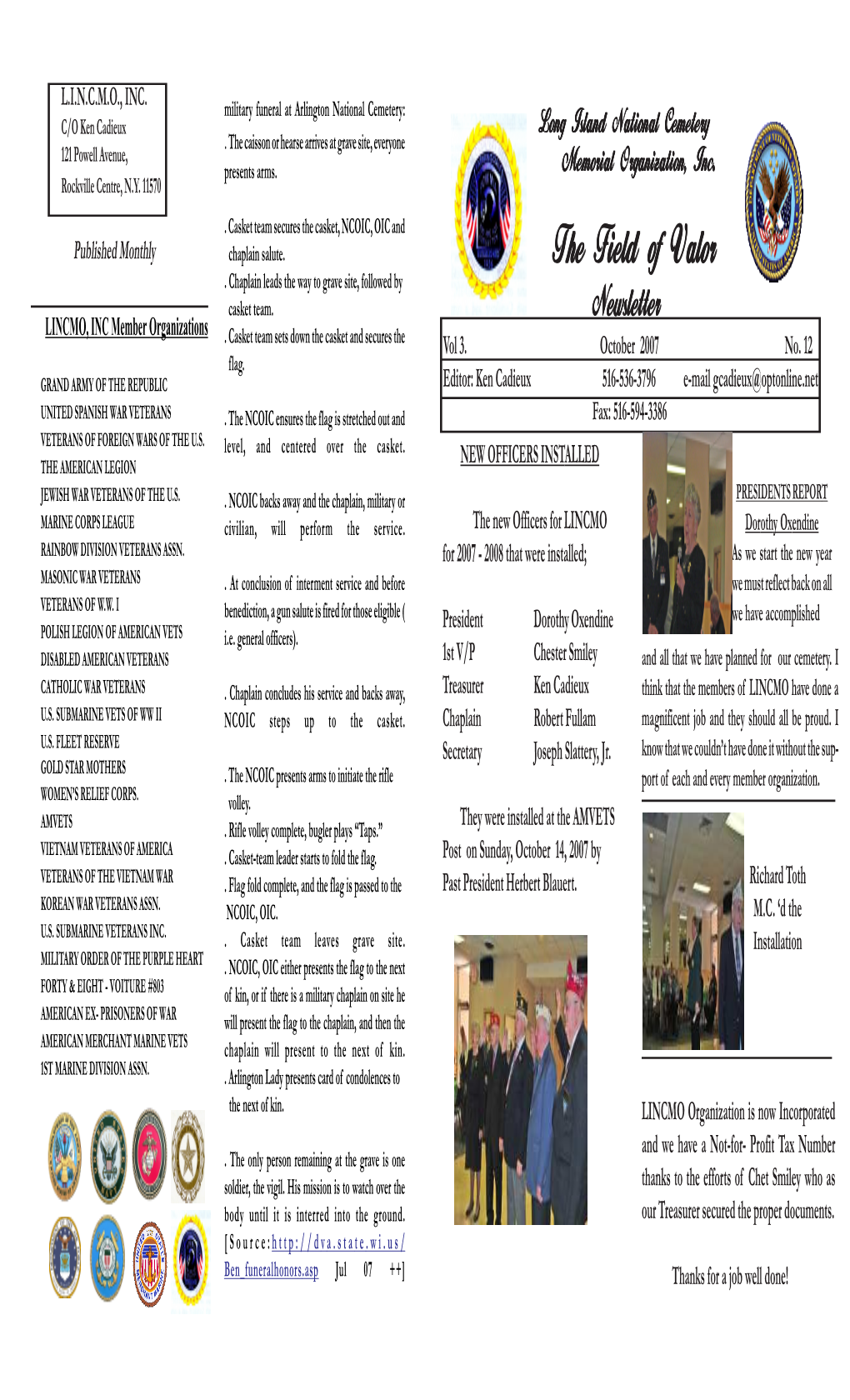 Lincmo Newsletter Oct 2007.Pmd