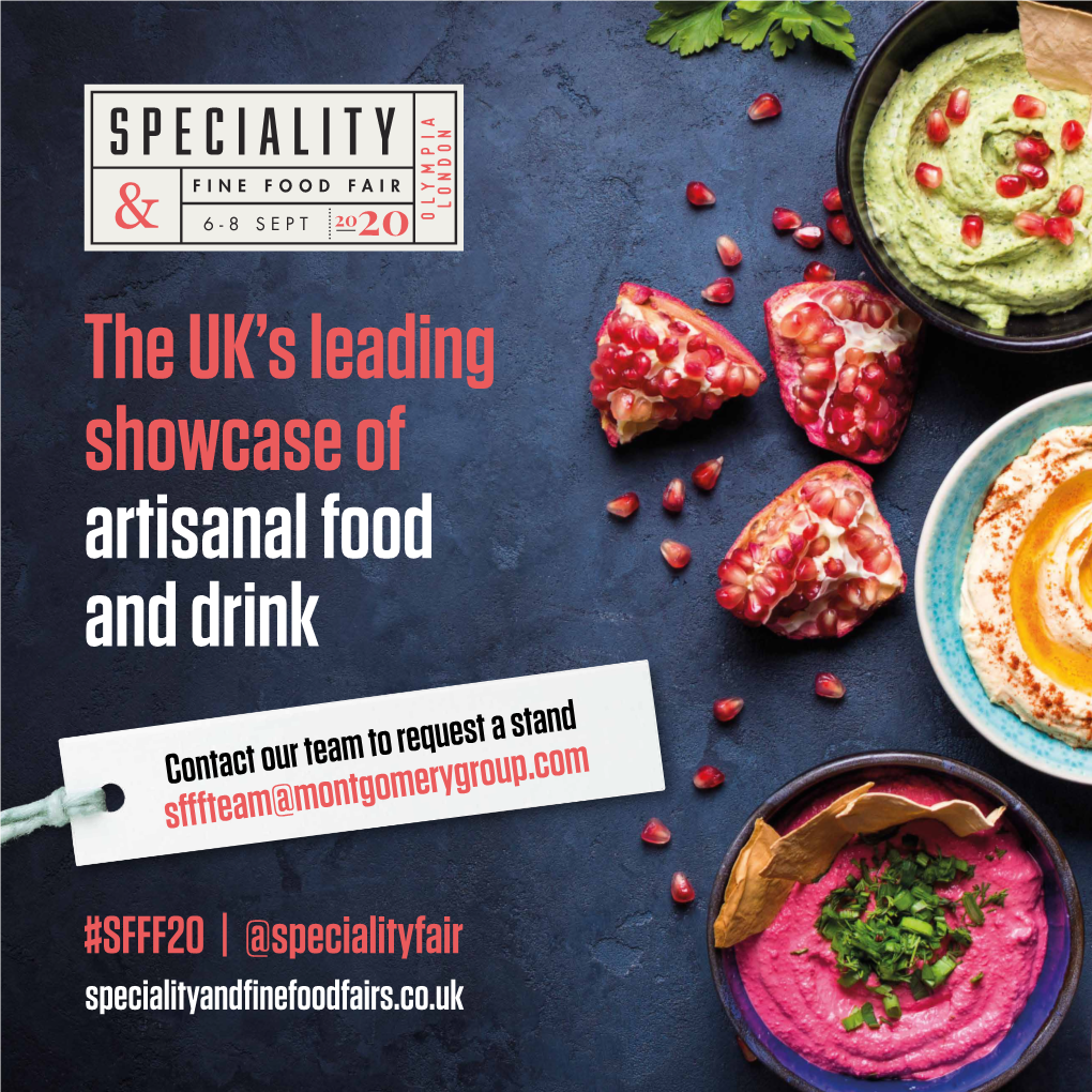 The UK's Leading Showcase of Artisanal Food and Drink