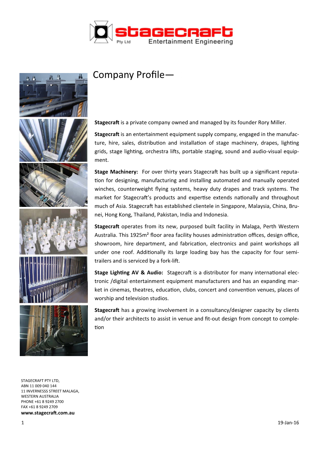 Company Profile—资源