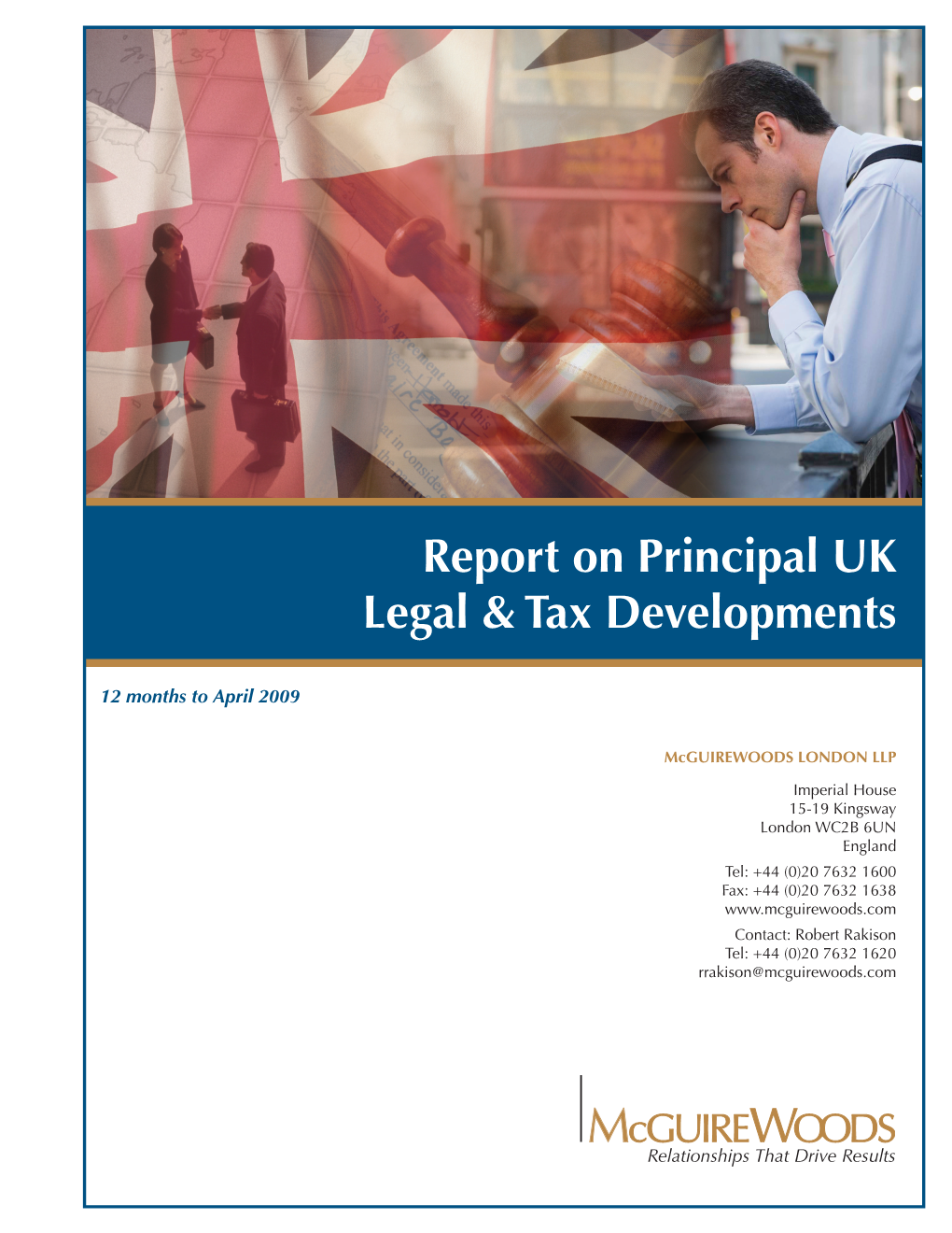 Report on Principal UK Legal & Tax Developments