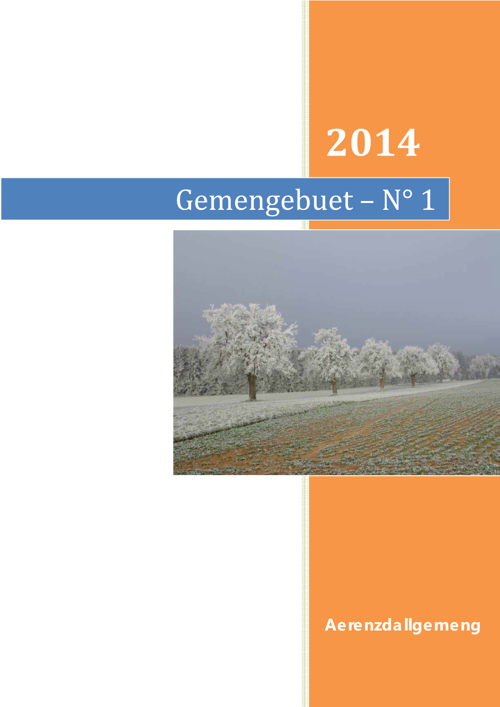 Gemengebuet N°2014/1