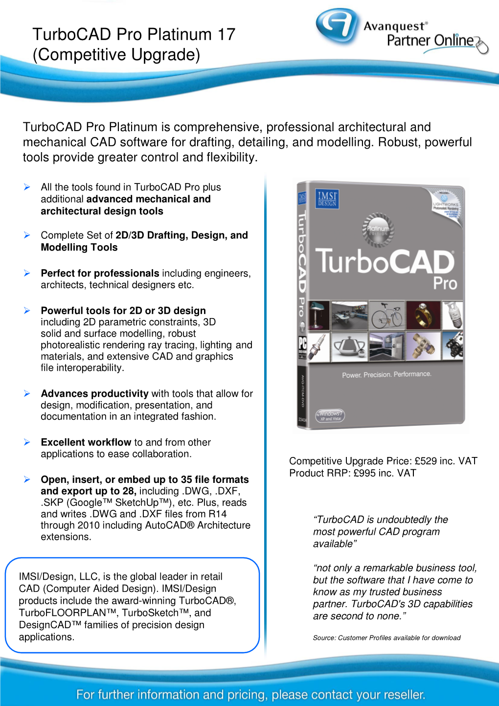 Turbocad Pro Platinum 17 (Competitive Upgrade)