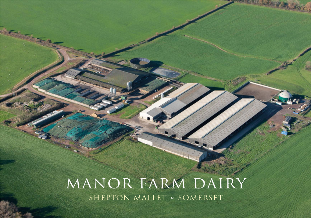 Manor Farm Dairy Shepton Mallet Somerset