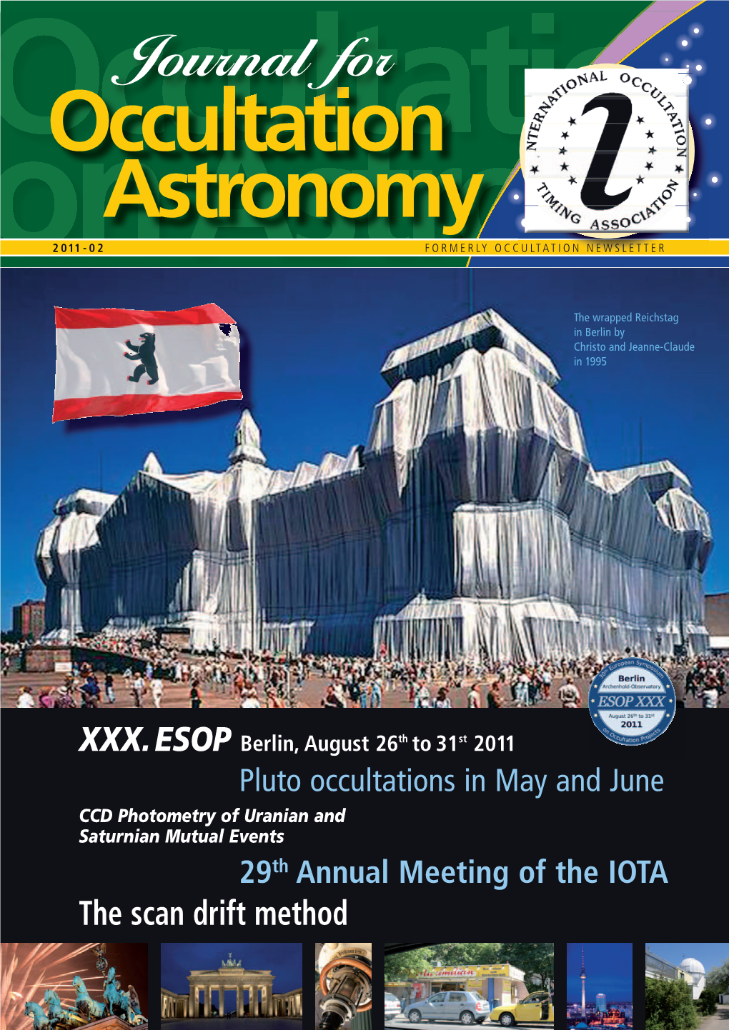 Occultation Astronomy Occultation 2 011 - 0 2 Astronomyformerly OCCULTATION NEWSLETTER