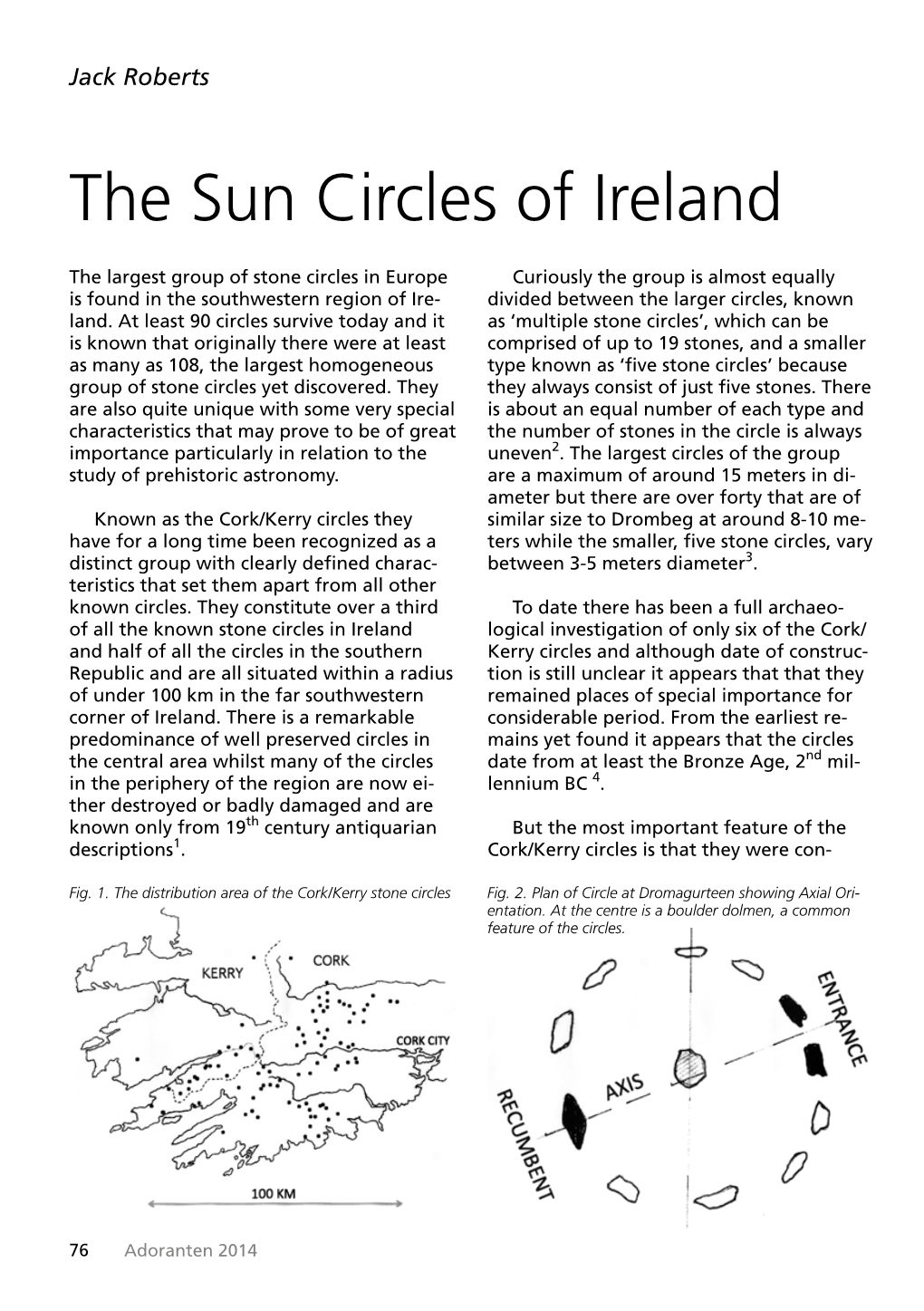 The Sun Circles of Ireland