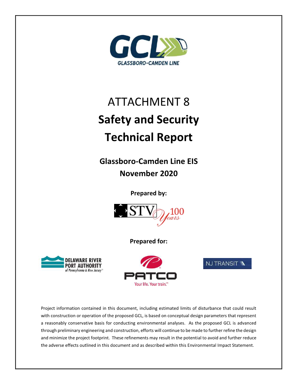 Safety and Security Technical Report