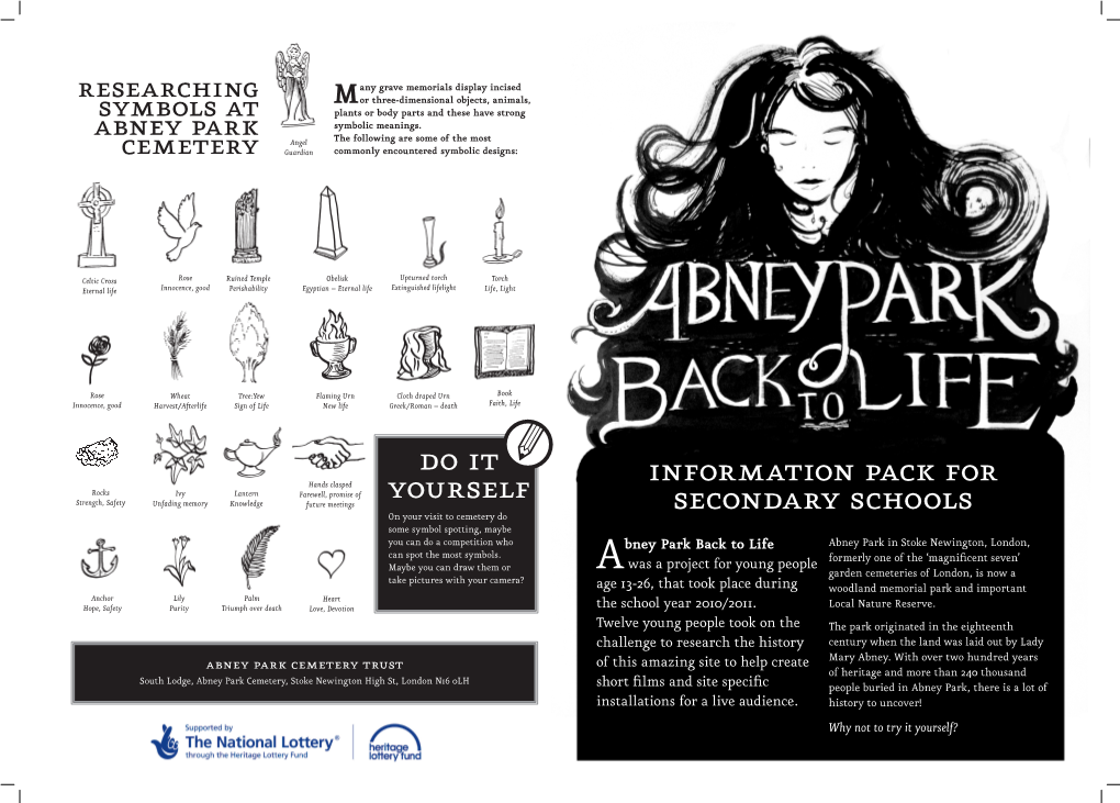 Do It Yourself Information Pack for Secondary Schools