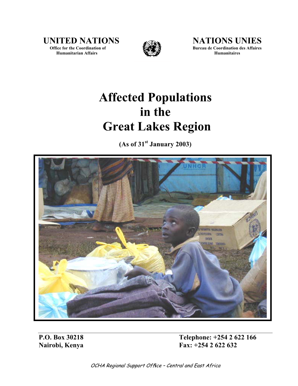Affected Populations in the Great Lakes Region