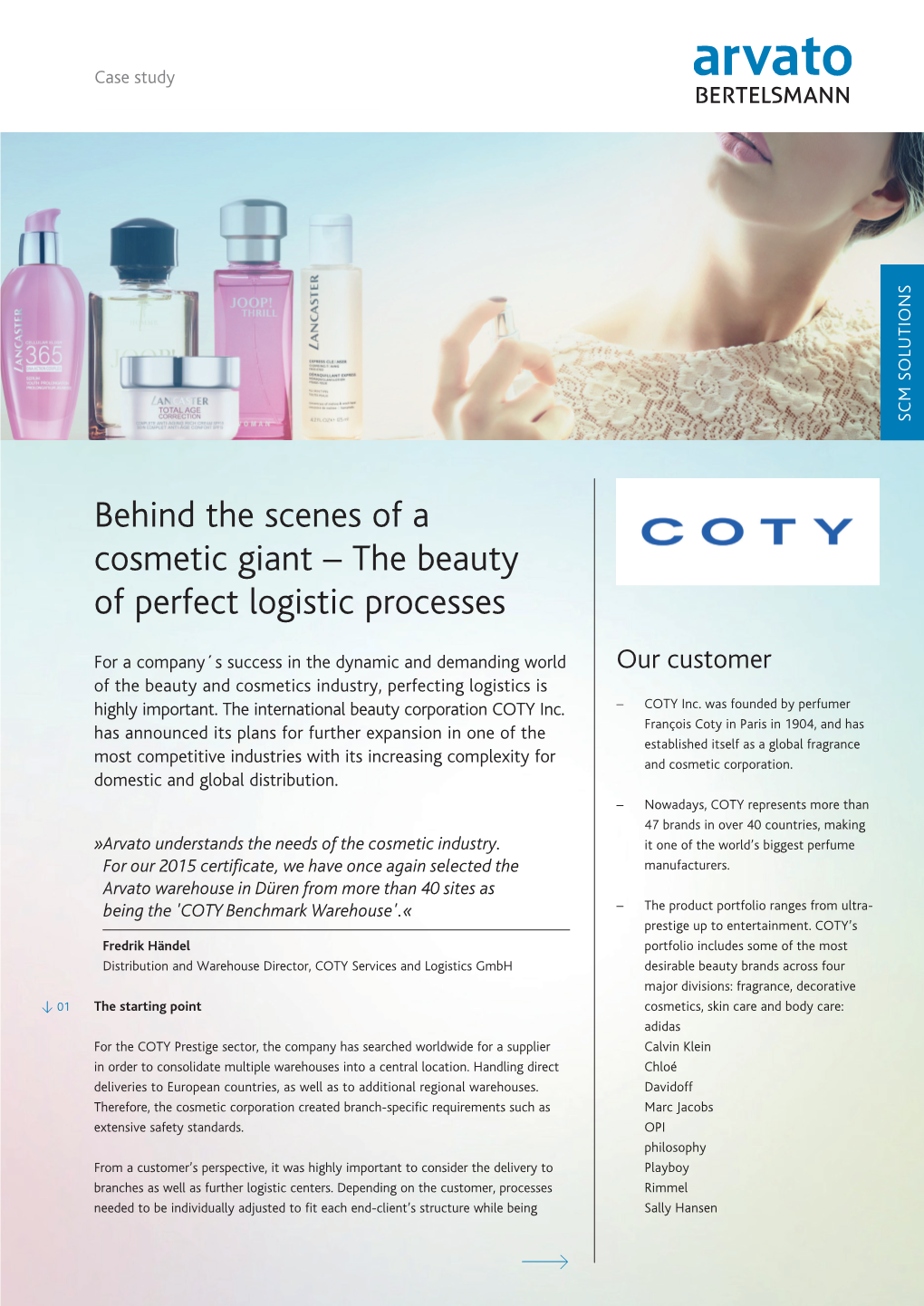 Behind the Scenes of a Cosmetic Giant – the Beauty of Perfect Logistic Processes