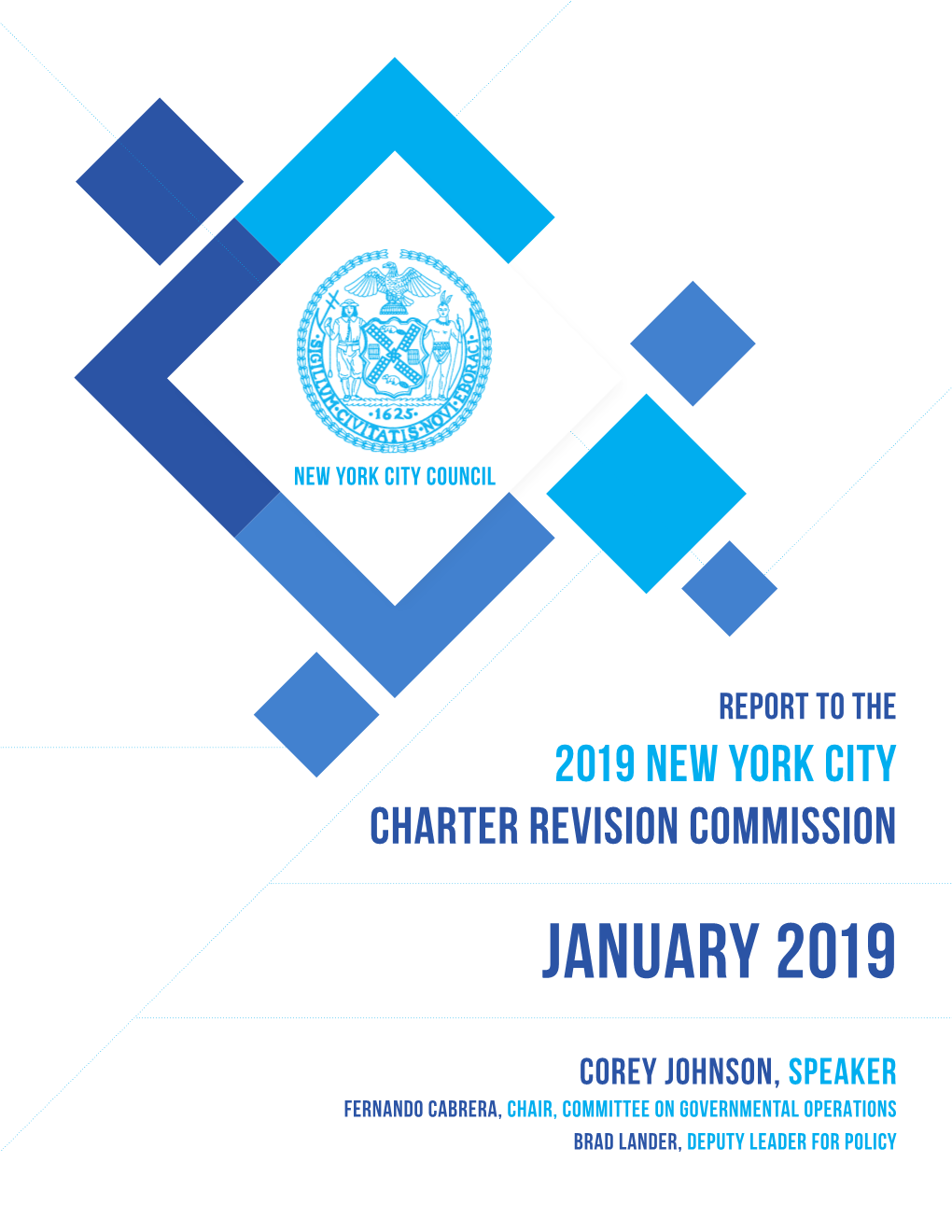 NYC Council Report to the 2019 Charter Revision Commission With