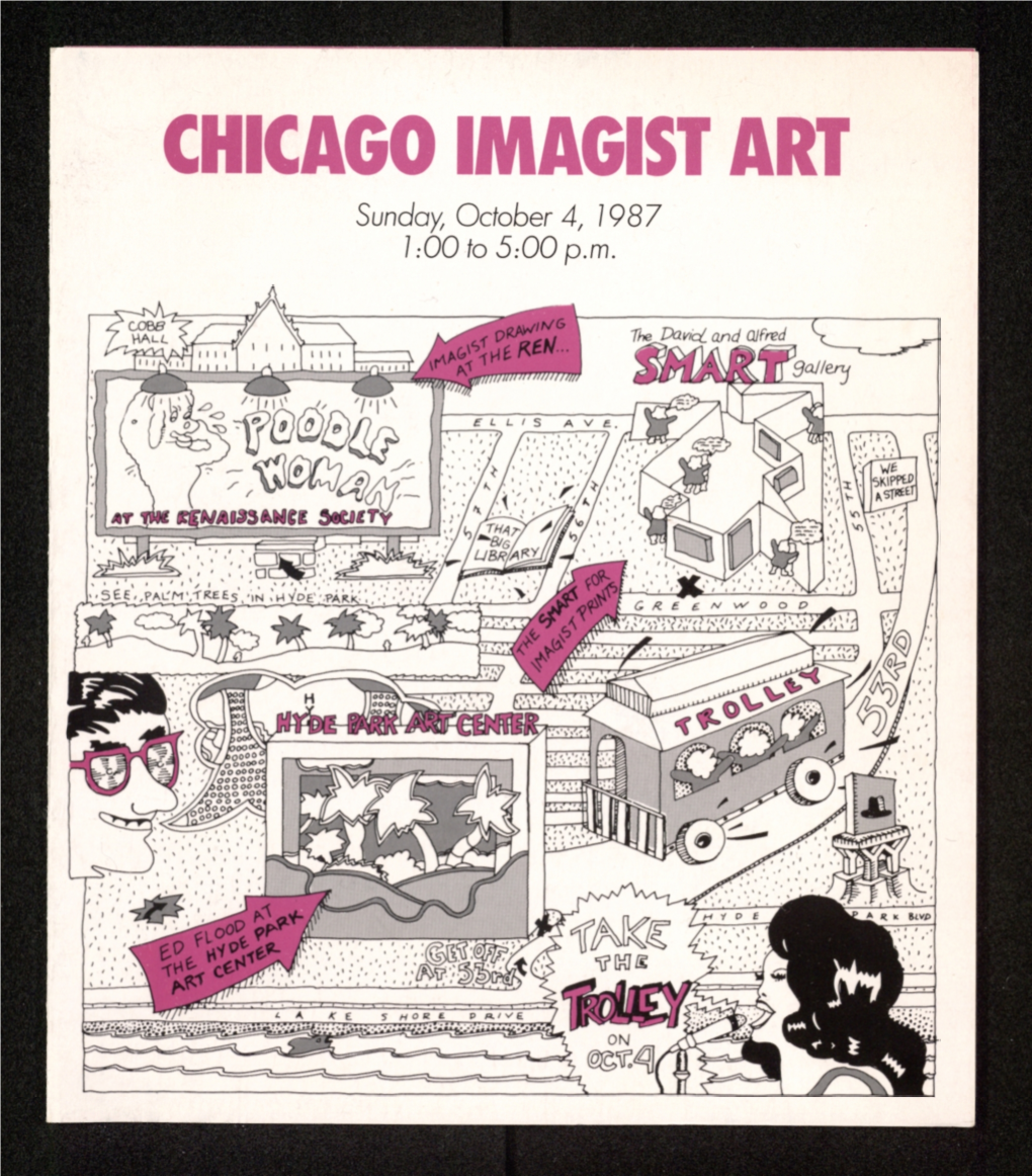 CHICAGO IMAGIST ART Sunday, October 4, 1987 1:00 to 5-.00 P.M