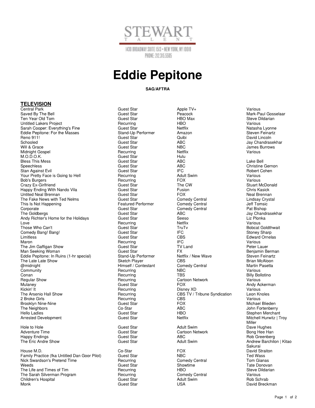 Eddie Pepitone