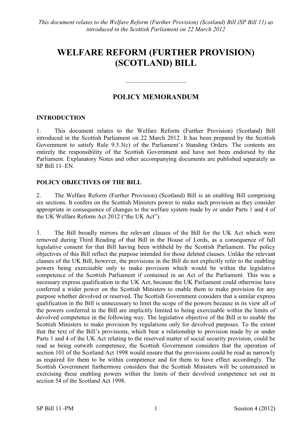 Policy Memorandum (202KB Pdf Posted 23