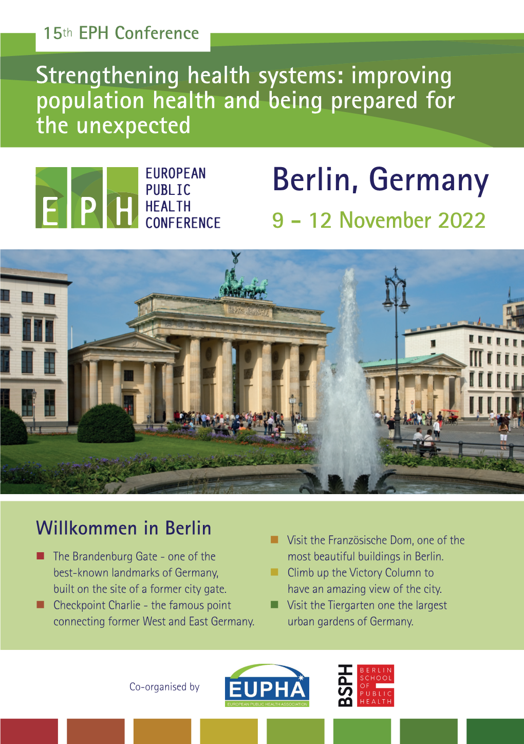 Berlin, Germany 9 - 12 November 2022