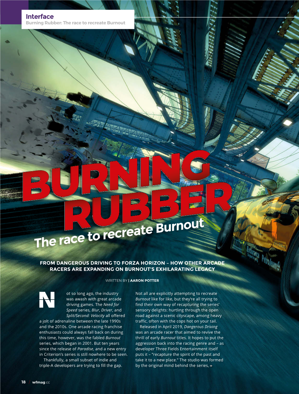 Burning Rubber: the Race to Recreate Burnout