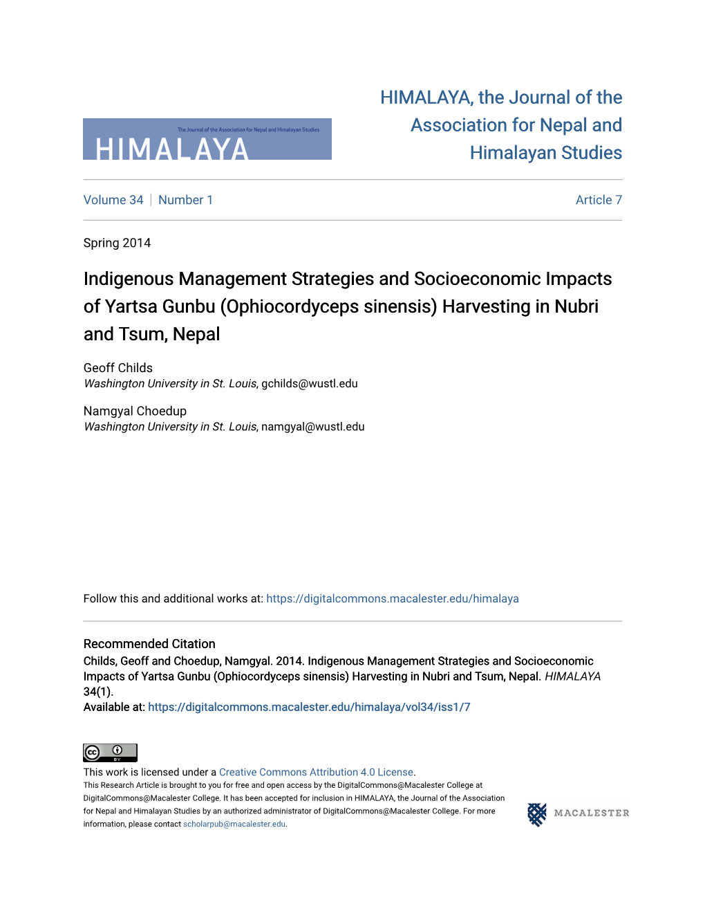 (Ophiocordyceps Sinensis) Harvesting in Nubri and Tsum, Nepal