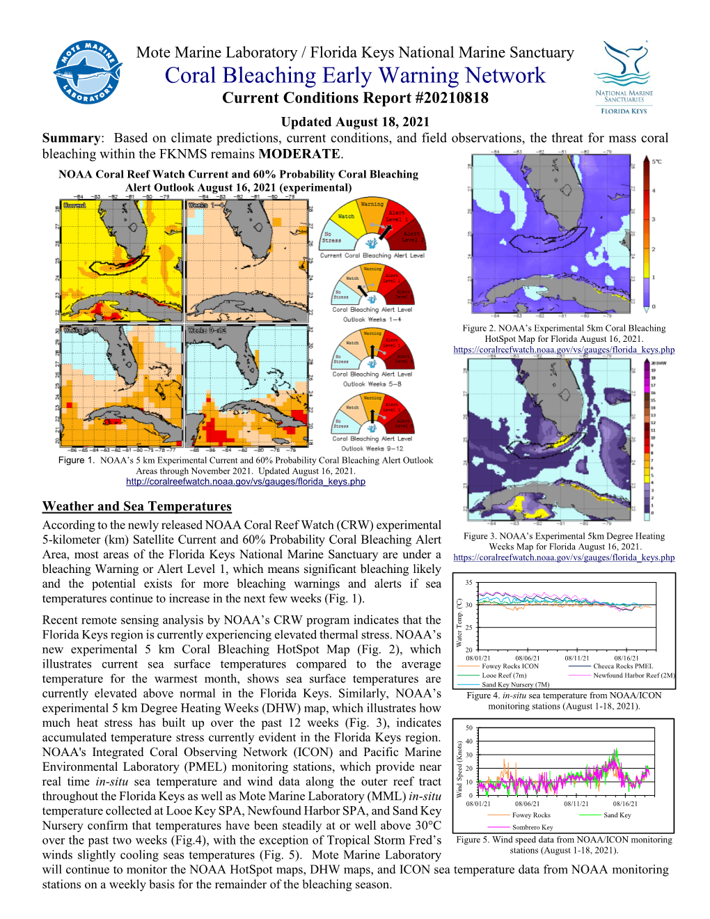Coral Bleaching Early Warning Network