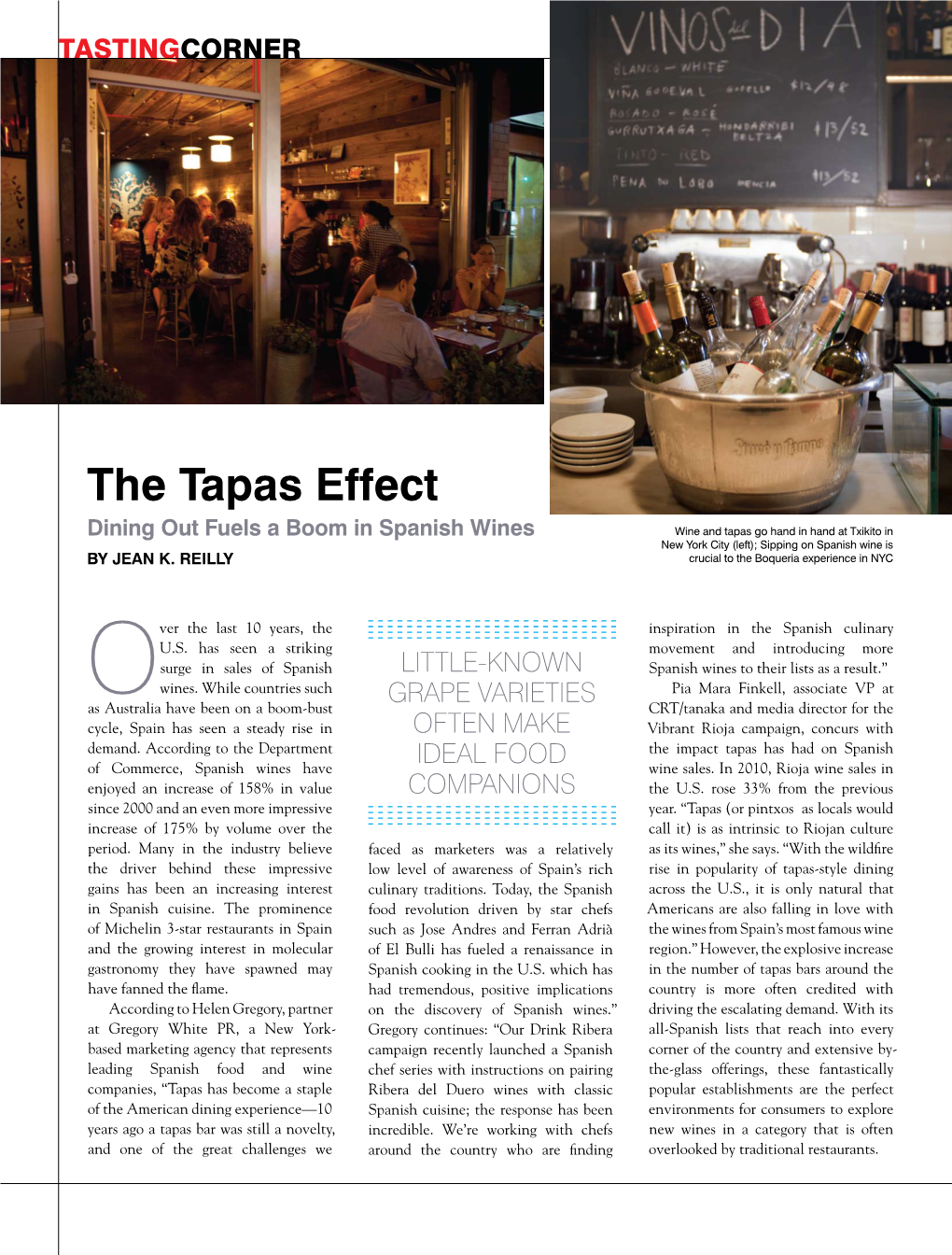 The Tapas Effect