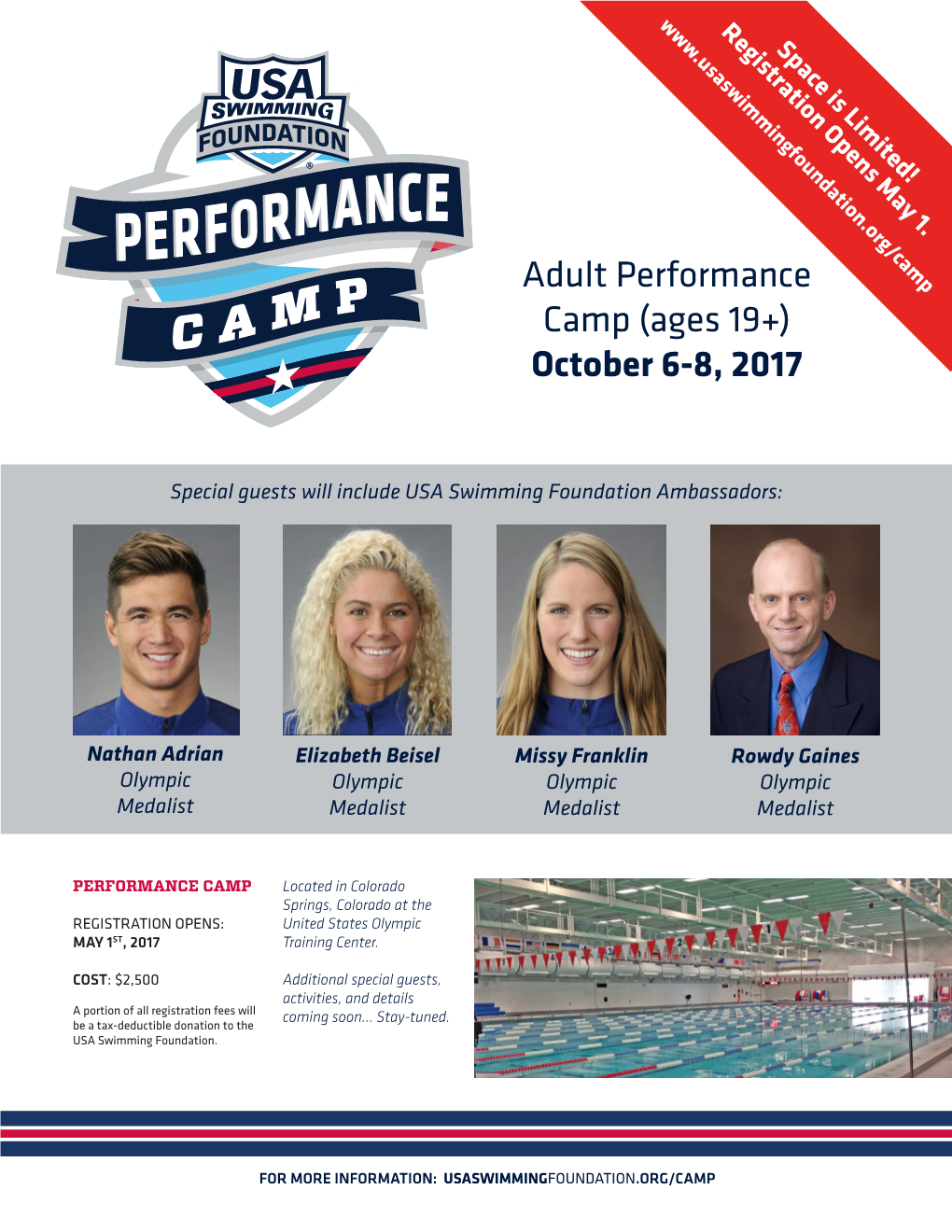 Adult Performance Camp (Ages 19+) October 6-8, 2017