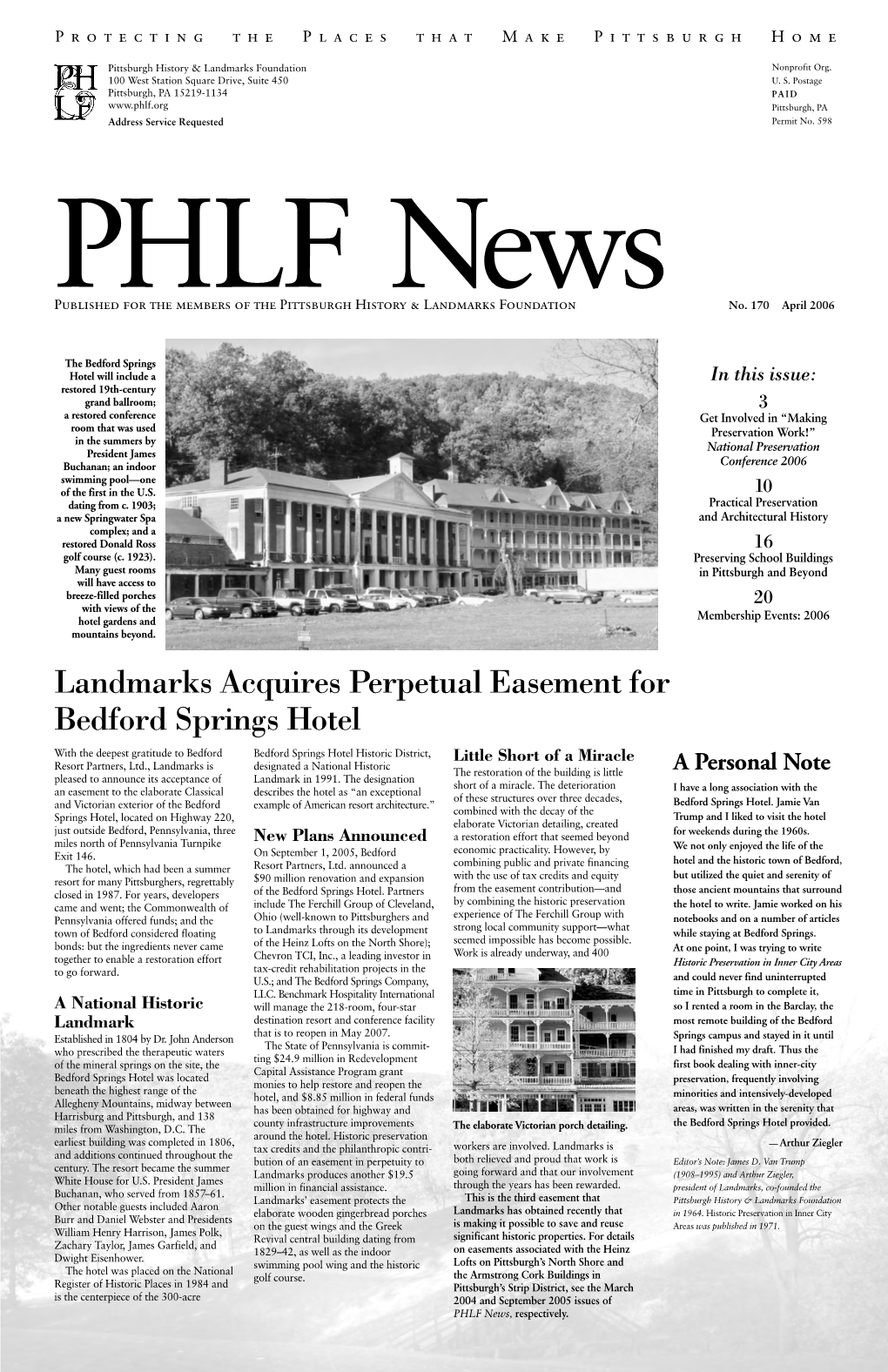 PHLF News Publication