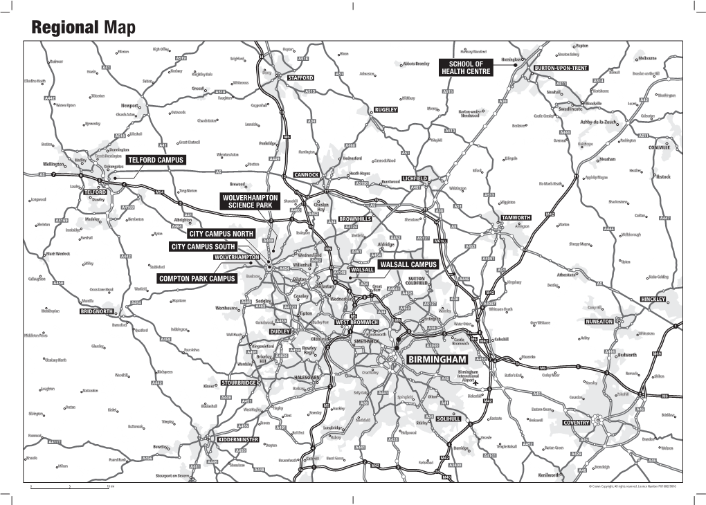 Regional Map