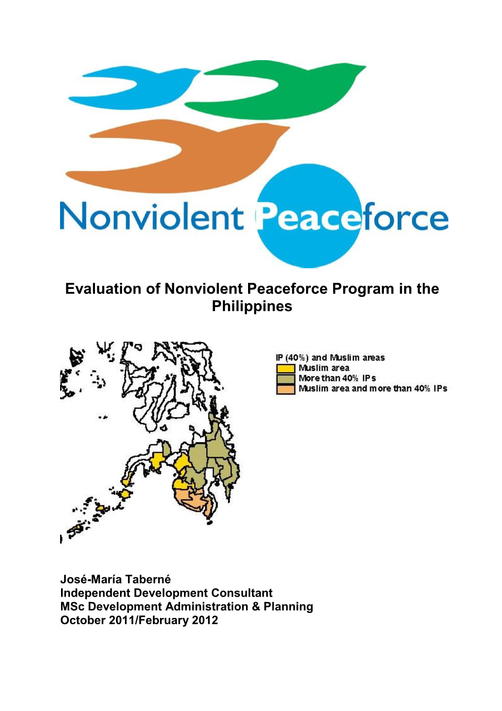 Evaluation of Nonviolent Peaceforce Program in the Philippines