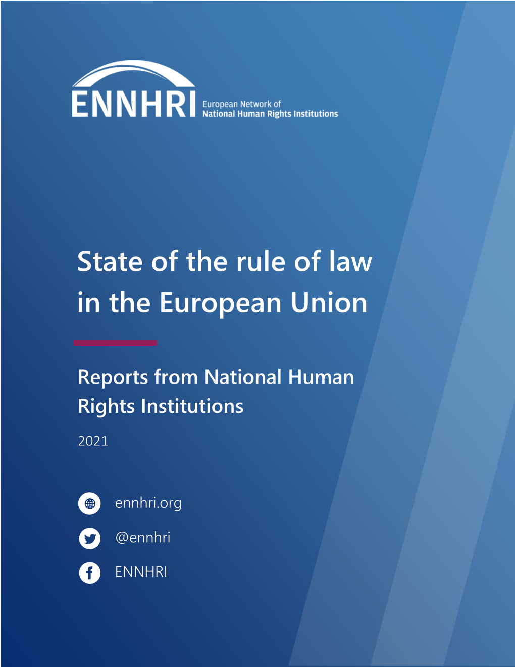 Report on State of the Rule of Law in the EU