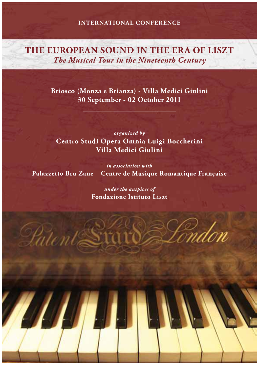 The European Sound in the Era of Liszt: Musical Tour in Nineteenth Century