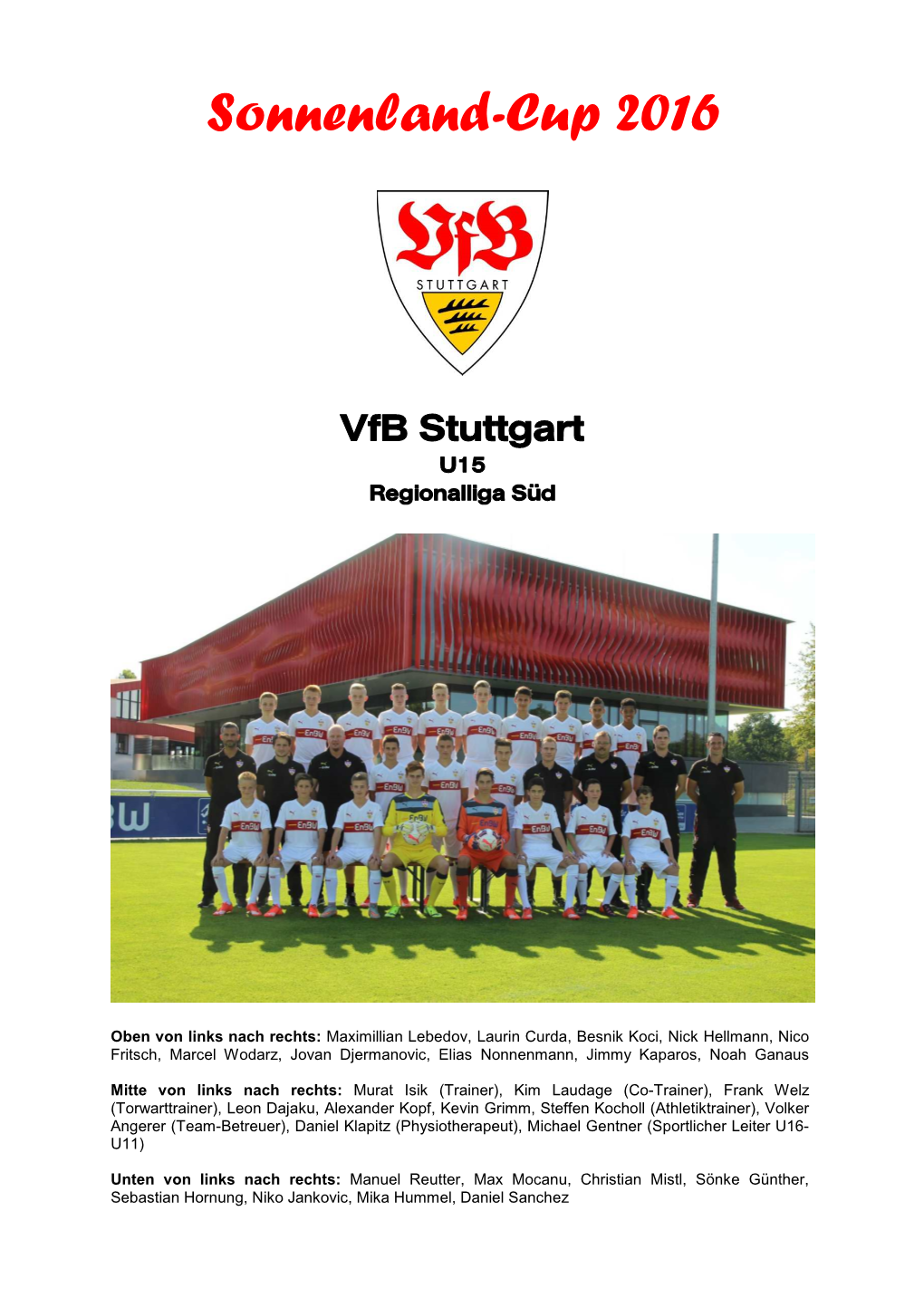 SLC16 Portrait Vfb Stuttgart